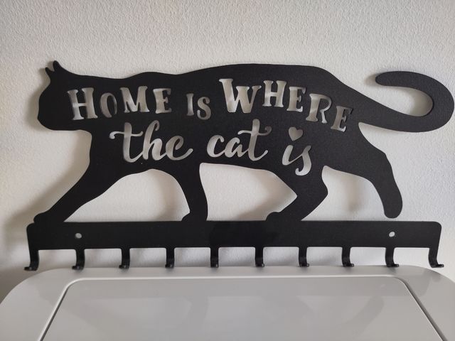 Suporte para casacos SirHolder para gatos - Preto