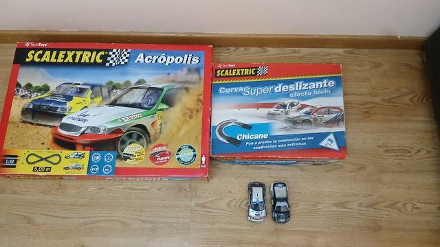 Scalextric Acrópolis + Coches