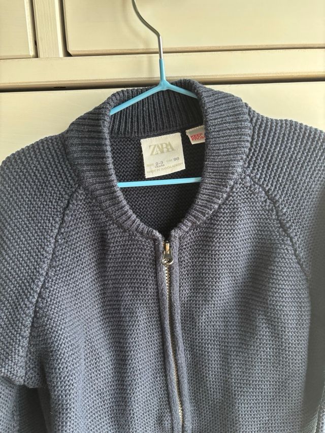 Chaqueta punto niños 3 años zara