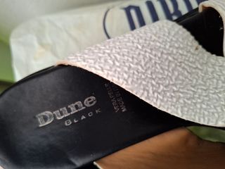 Sandalias planas Dune blancas