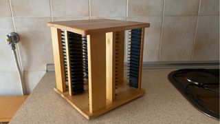 Estantería CD giratoria - Madera