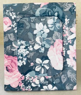 Cornici portafoto in stoffa imbottita