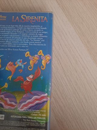 LA SIRENITA VHS
