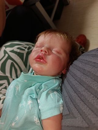 Muñeco realista bebé reborn