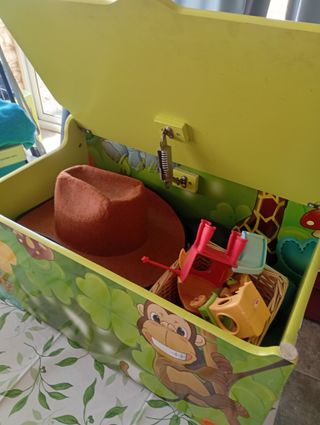 Baúl infantil madera