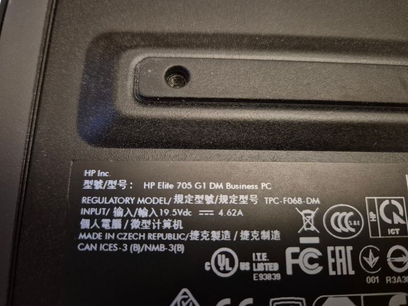 HP ELITEDESK MINI 705 G1 AMD A4 afbeelding 3