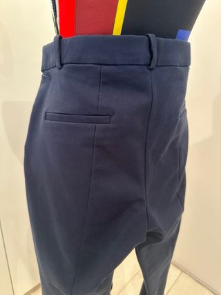 Pantalones Zara azul marino