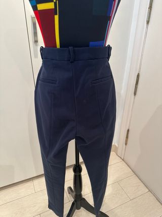 Pantalones Zara azul marino