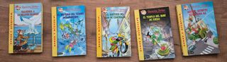 Lote de libros de Gerónimo Stilton y otros