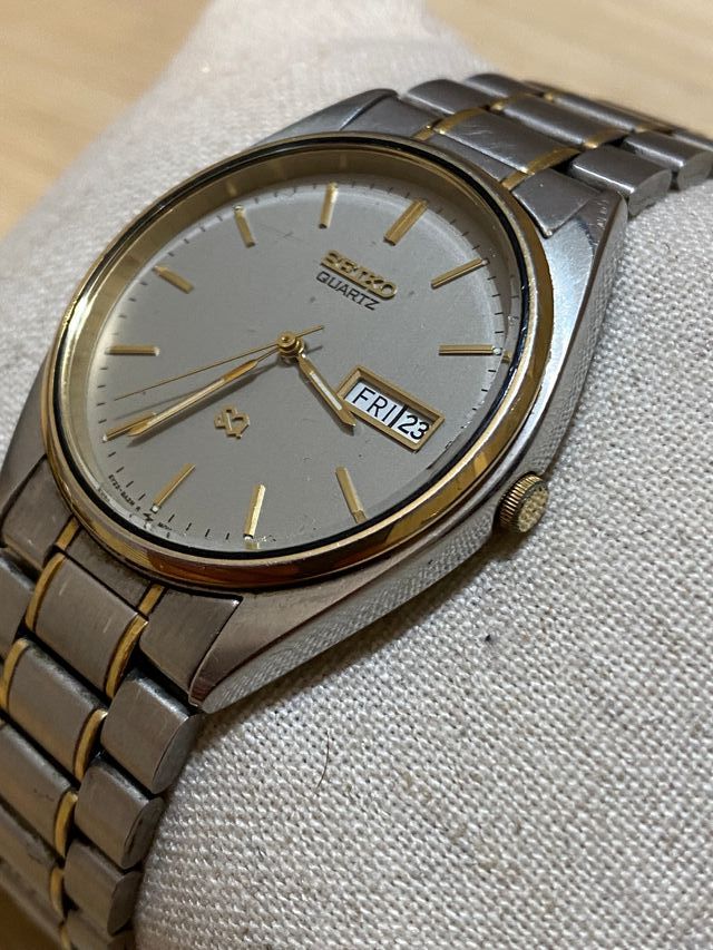Seiko quartz 5Y23 8A11 vintage 1990