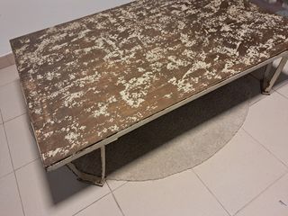 Mesa centro vintage 120x80x25cm
