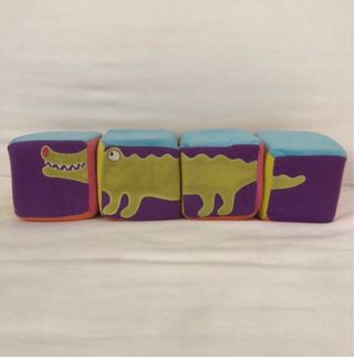 Dados / puzzle de tela infantiles IKEA - 4 piezas