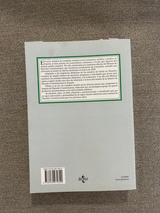 Manual de Derecho Constitucional (Spanish Edition)