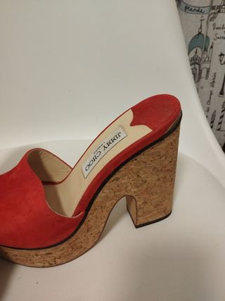 Sandalias rojas Jimmy Choo