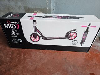 Patinete Oxelo Mid 7 XL rosa