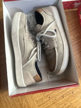 Zapatos niño verano beige