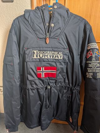 Geographical Norway - Abrigo azul oscuro 