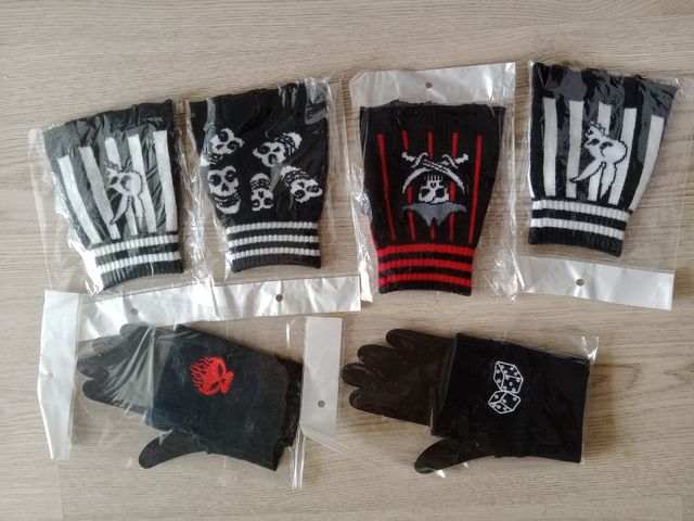 *️⃣6 GUANTES sin dedos Mano derecha- NUEVOS