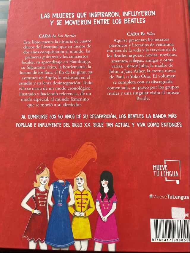 Los Beatles y Ellas ilustrado.
