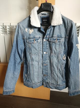 Chaqueta tejana hombre