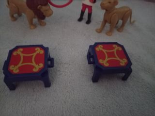 Domador circo Playmobil leones WQ