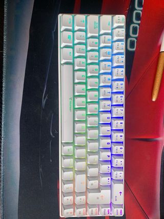 Teclado Tempest K20 Beast Blanco