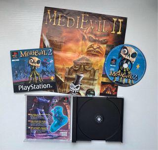 Medievil 2 Playstation 1 PAL y poster
