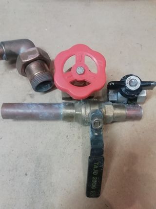 Lote accesorios fontaneria