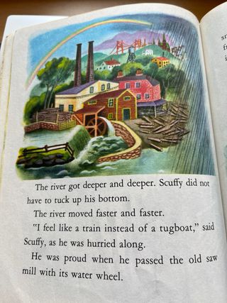 Libro infantil Scuffy "The tugboat"