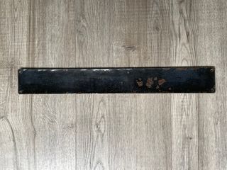 Cartel chapa esmaltada CALDO COCI