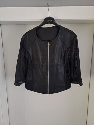 Giubbino donna eco pelle tg.S-M
