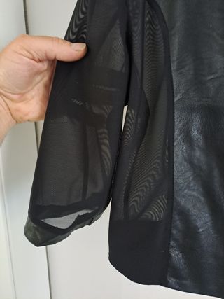 Giubbino donna eco pelle tg.S-M