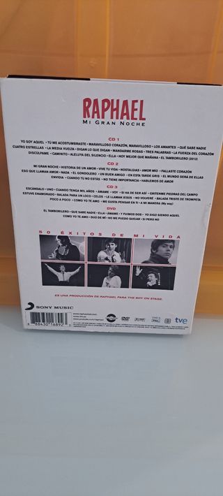 Raphael: 50 Éxitos - 3CDs+1DVD