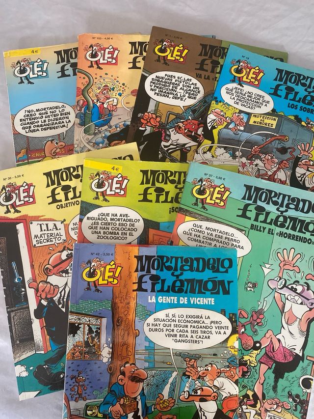 coleccion de Mortadelo y Filemon