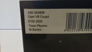 Minichamps Opel Astra V8 DTM Team Phoenix 1/43