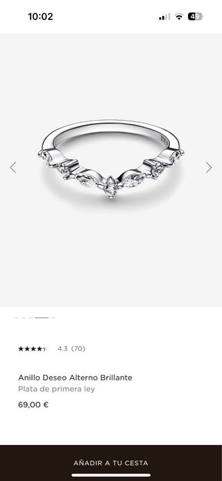 Anillo Pandora