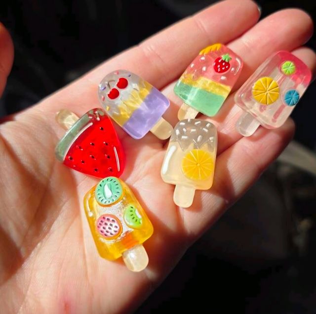 Dos imanes de decoración