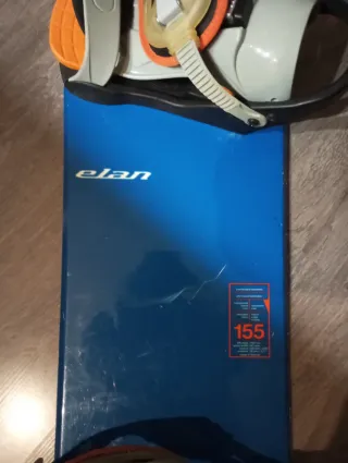 Tabla Snowboard + Fijaciones + Funda