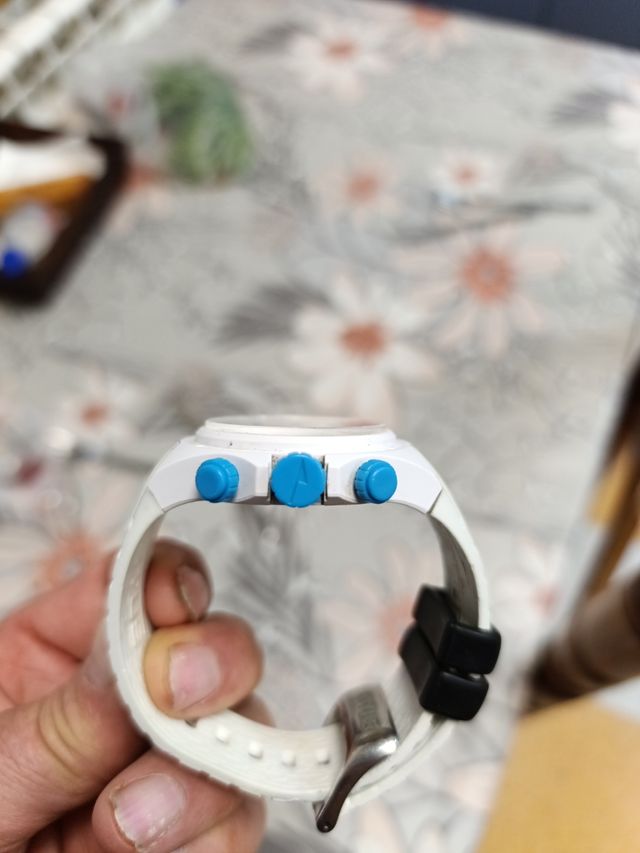 Reloj Lotus cronógrafo blanco