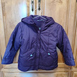 Abrigo Hummelsheim niña morado berenjena