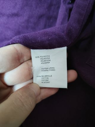 Abrigo Hummelsheim niña morado berenjena