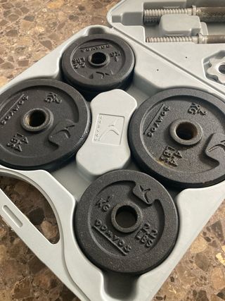 KIT MANCUERNAS 20kg Domyos