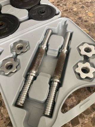 KIT MANCUERNAS 20kg Domyos