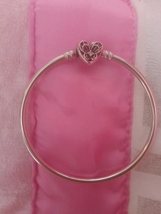 Pulsera Pandora auténtica rígida talla19
