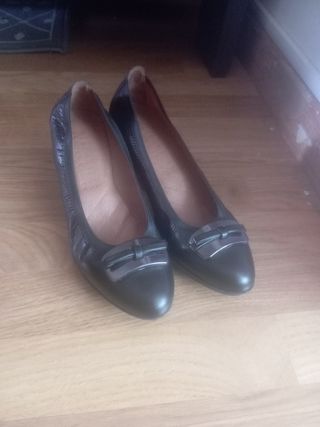 Tacones negros de vestir