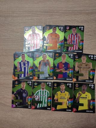 11 cromos New Master Adrenalyn 2024-25