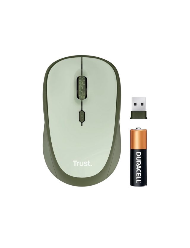 Affidati al Mouse Wireless Silenzioso Yvi con Design Sostenibile 8001600 PPP