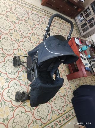 Carrito silla bebe plegable
