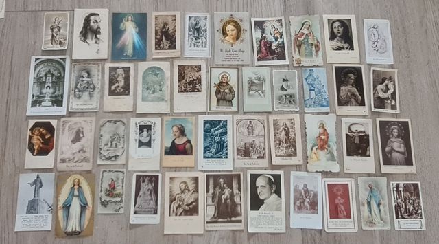 ESTAMPAS ANTIGUAS RELIGIOSAS. LOTE 43 UND.