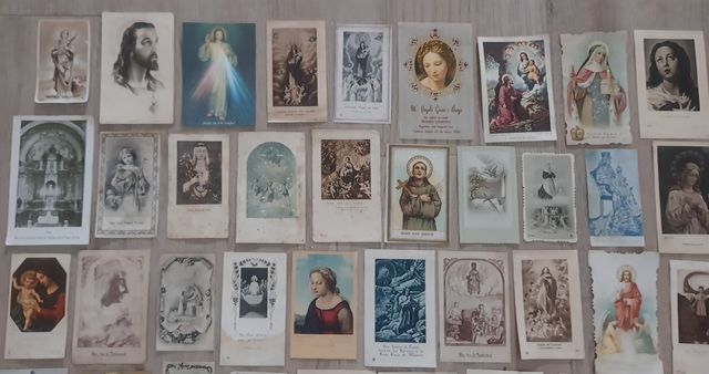 ESTAMPAS ANTIGUAS RELIGIOSAS. LOTE 43 UND.